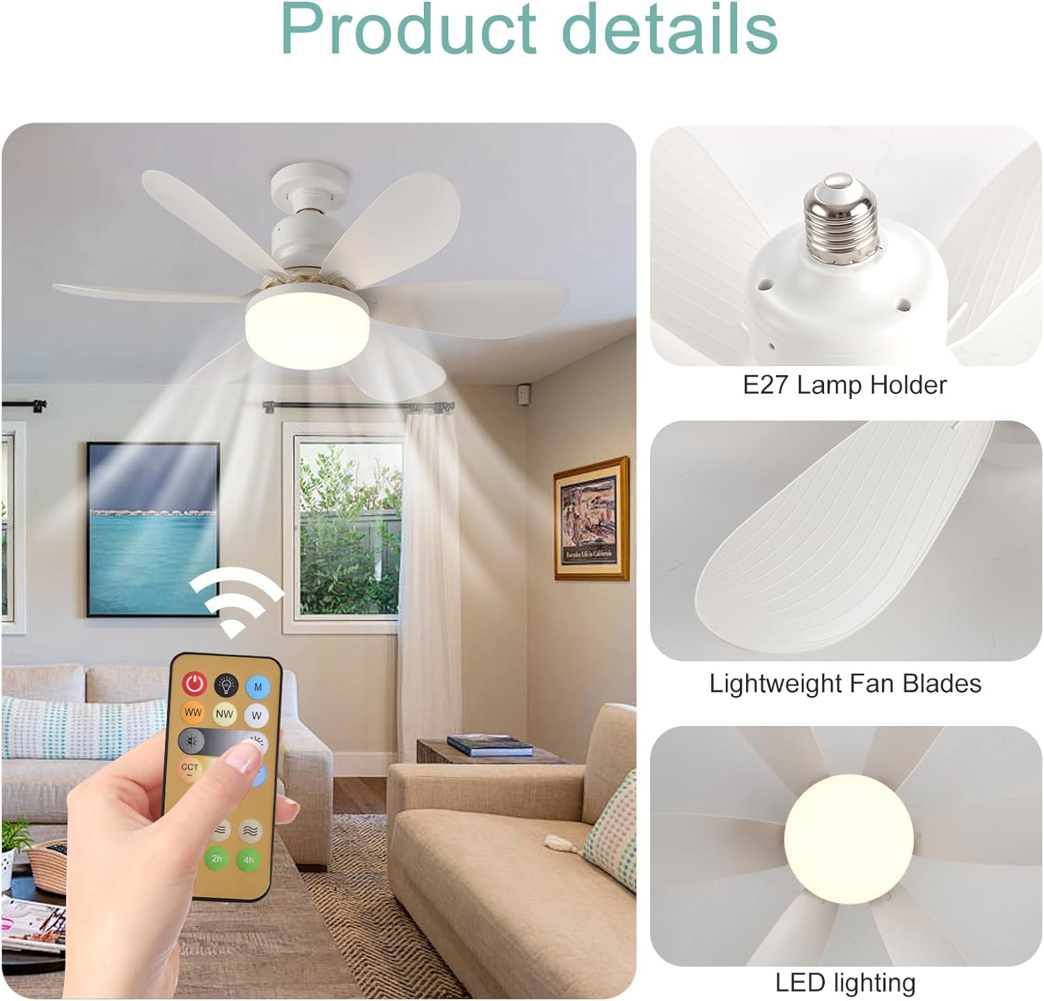 AeroGlow™ – Frisse lucht én sfeervol licht in één draai