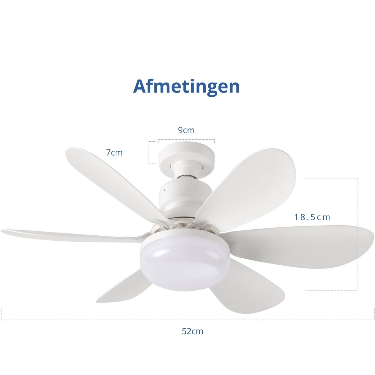 AeroGlow™ – Frisse lucht én sfeervol licht in één draai