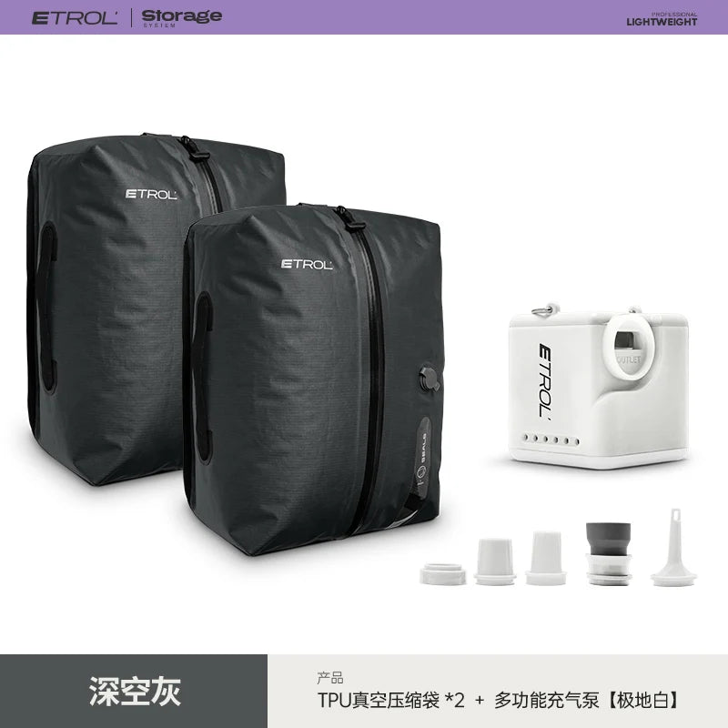 Travel business trip Vacuum clothing Compression bag Large capacity boarding luggage Organizing bag Portable storage bag