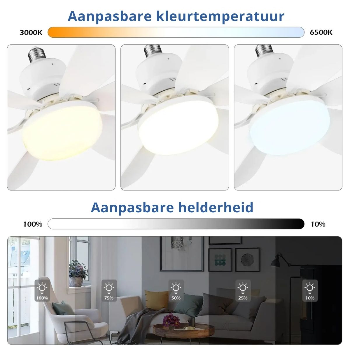 AeroGlow™ – Frisse lucht én sfeervol licht in één draai