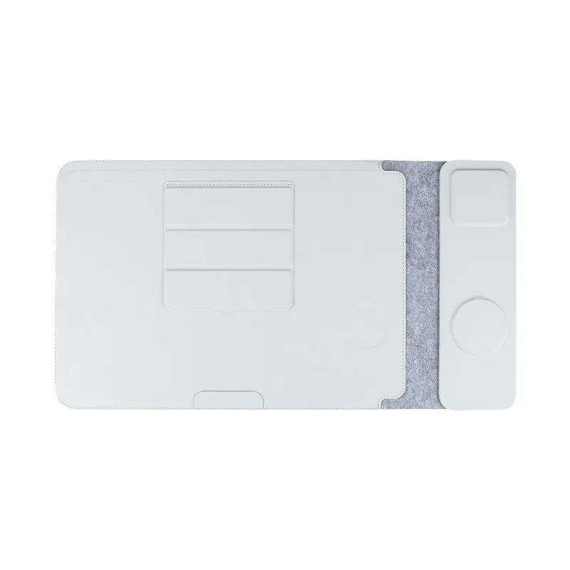 MagNova – De 4-in-1 Laptop Sleeve met Draadloze Oplader, Standaard & Muismat