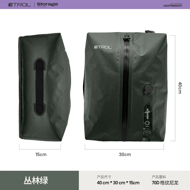 Travel business trip Vacuum clothing Compression bag Large capacity boarding luggage Organizing bag Portable storage bag