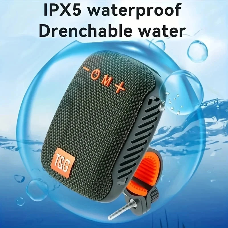 Wireless Portable Bluetooth Speaker Radio FM Subwoofer Waterproof Mini Sound Box Music Bass Small Caixa De Som Bicycle Bike Mp3