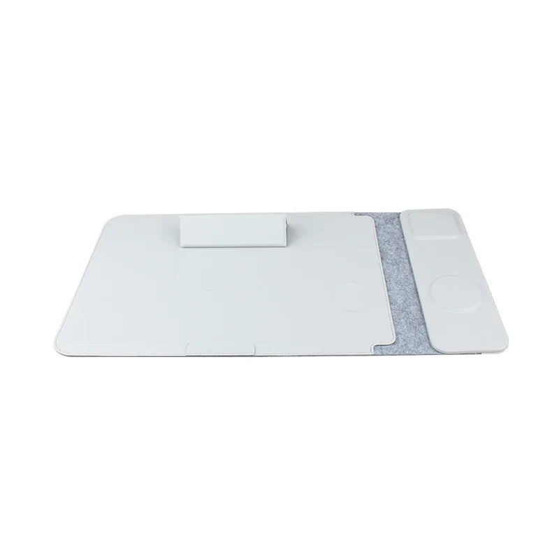 MagNova – De 4-in-1 Laptop Sleeve met Draadloze Oplader, Standaard & Muismat