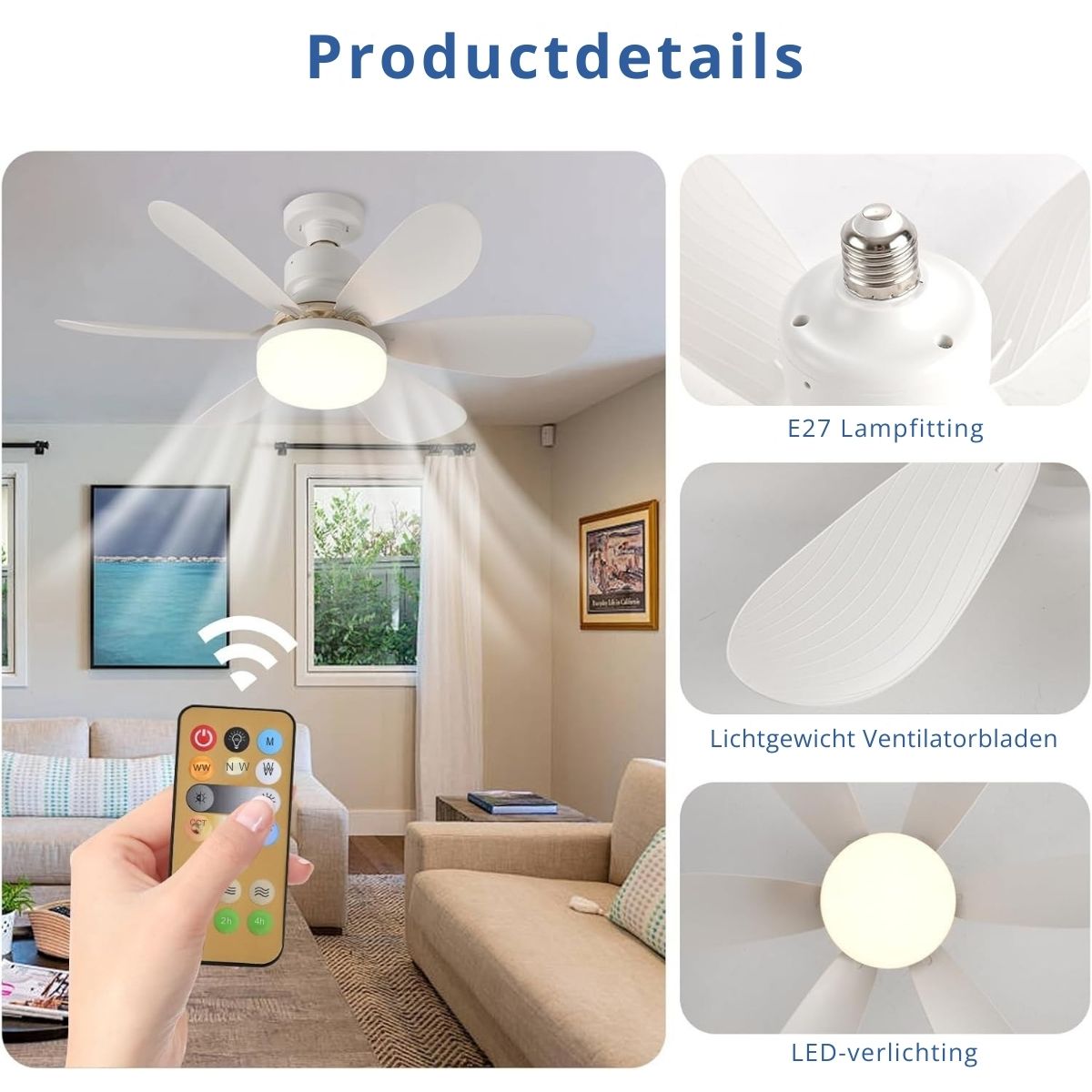 AeroGlow™ – Frisse lucht én sfeervol licht in één draai